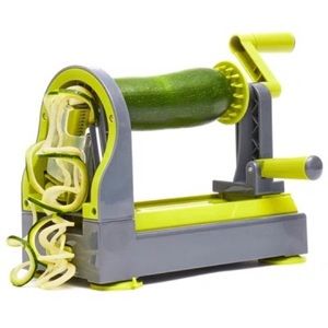 🔥Home Basics 4 Function Tabletop Spiralizer, Green🔥